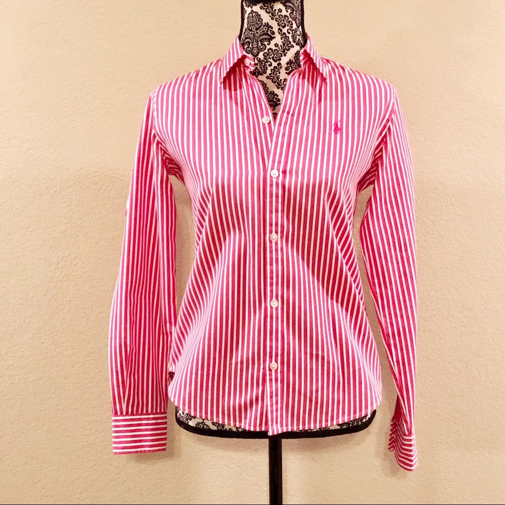 Ralph Lauren Golf Stripped Button Down